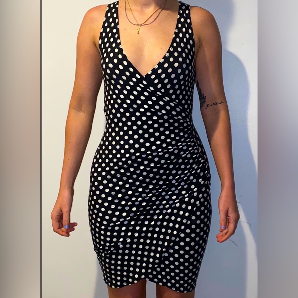Charlotte Russe XS Black & White dress